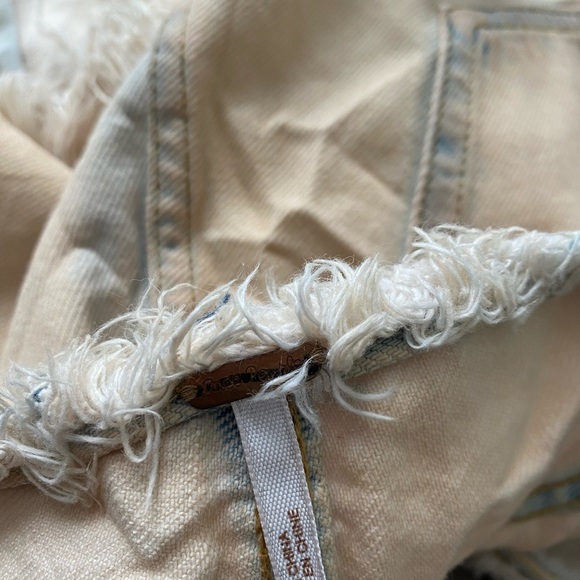 Free People We the Free Beginners Luck low rise slouch shorts - Picture 5 of 11